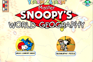 Yearn2Learn: Master Snoopy's World Geography abandonware