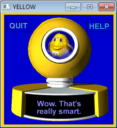 Yellow's Big Round Ball Of Truth abandonware