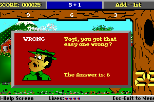 Yogi Bear's Math Adventures 6