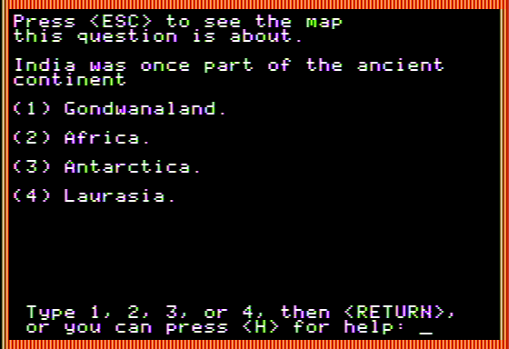 Your Universe Volume 2: The Planet Earth abandonware