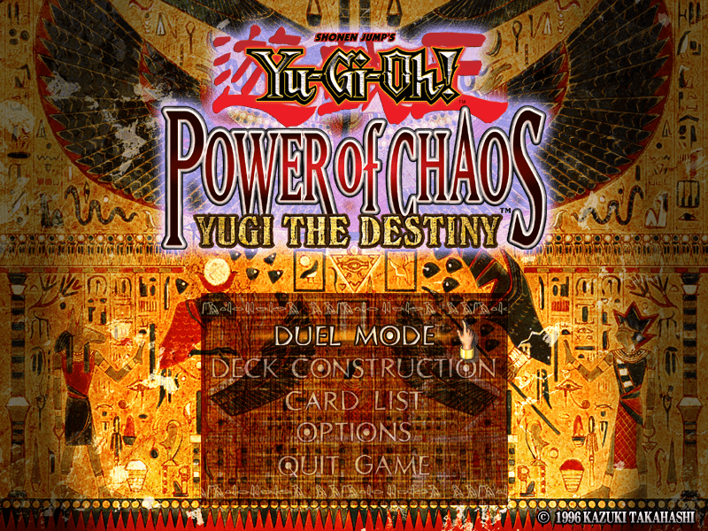 Download Yu Gi Oh Power Of Chaos Yugi The Destiny Windows My Abandonware