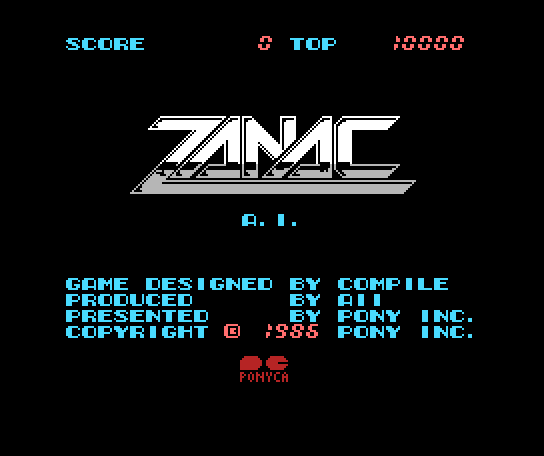 Zanac abandonware