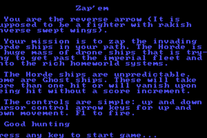 Zap'em abandonware