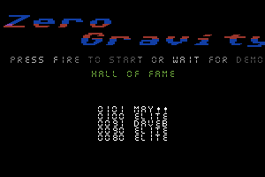 Zero Gravity 0