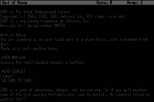 Zork: The Great Underground Empire 0