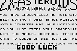 ZX Asteroids 0