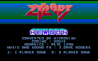 Zynaps abandonware